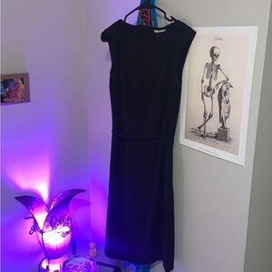 Burberry Black Sleeveless Dress
